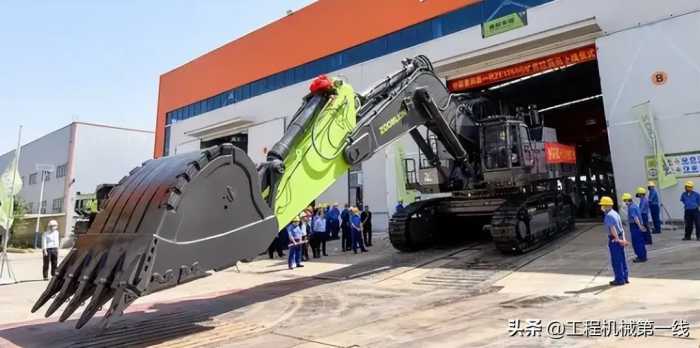 签约20台，交付1台，韩国的125吨超大型矿山挖机也杀到了新疆！